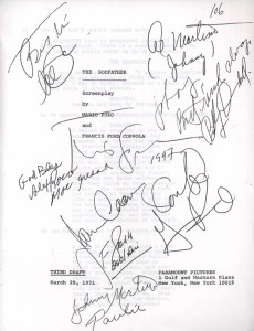 autographed-third-draft-screenplay-the-godfather